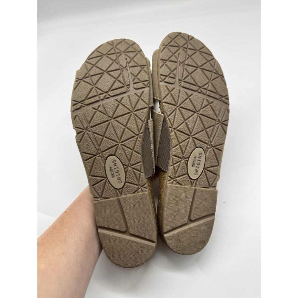 NWB Earth Origins Lexi Sandals Women's 9.5M Sedona Brown Suede Flats - Picture 9 of 10